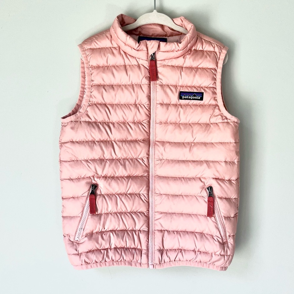 Patagonia Pink Down Puffer Vest Girls 5T